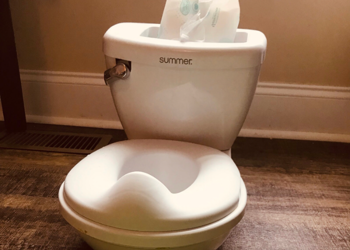 What we’re doing to potty train our almost 2 year old + tips
