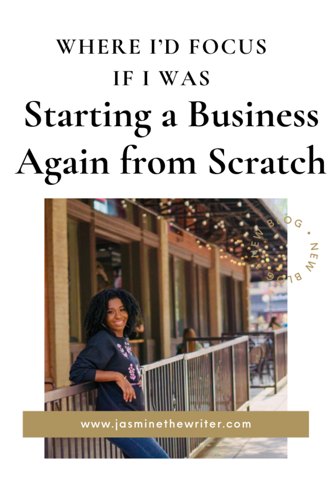 Where to focus when starting a business from scratch